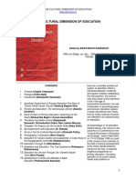 Cultural Dimension of Education (1995) PDF