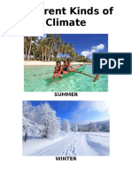 Different Kinds of Climate