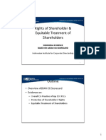 Kuliah Umum Pertemuan 4 - Prof Tata - CG S1 Rights of Shareholder & Equitable Treatment of Shareholders-1 (Compatibility Mode)