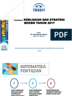 Arah Kebijakan Dan Strategi BKKBN Tahun Oleh - Plt. Sekretaris Utama Ipin Z.A. Husni