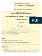 Dictionary of Technical Cryptography