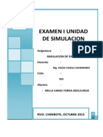 Examen de 1era Unidad