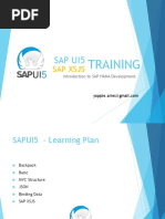 Training UI5