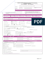 Account Opening Form Savings Bank and Current Account