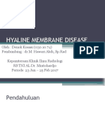 Hyaline Membrane Disease - Denok Kosasi