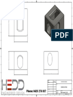 Shipping Container Corner Castings Drawing CH1 R