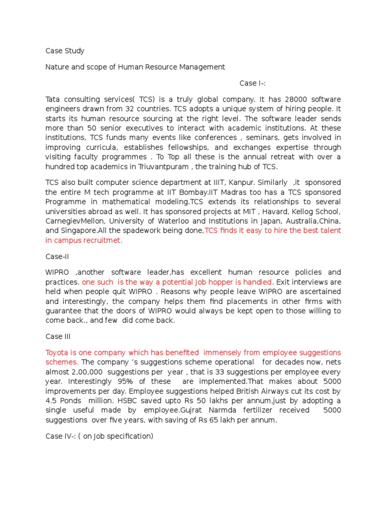 International hrm case study - brunt hotels answers image