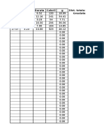 Distance and calories tracked for multiple exercises