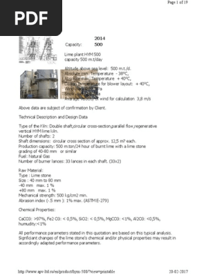 Kiln Design and Material