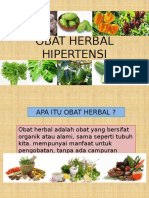 Flipcard Obat Herbal Hipertensi