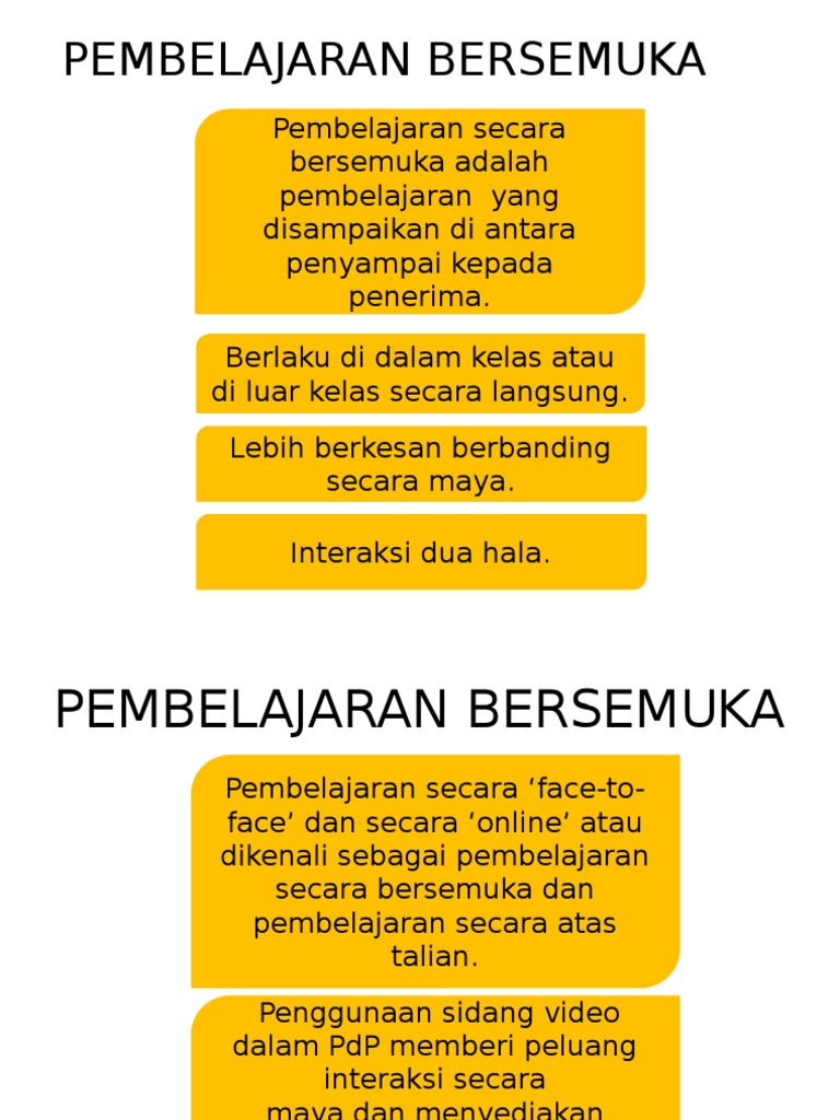 Tmk Pembelajaran Bersemuka Pdf