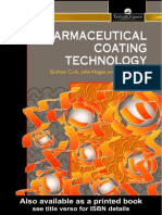 Pharmaceutical Coating Technology Good Book