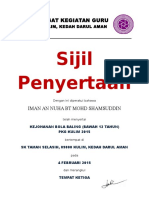 Sijil PKG Kulim