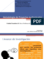 I Avance de Investigación - Por Esquema