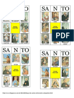 Bingo Dos Santos - Português pdf