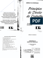Americo Pla Rodrigues - Principios de Direito Do Trabalho - 3a Edicao - (1983) PDF