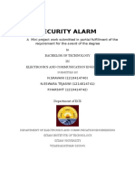 Security Alarm Report