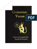Grimorium Verum, Completo, Editado e Traduzido Do Original de Joseph H. Peterson