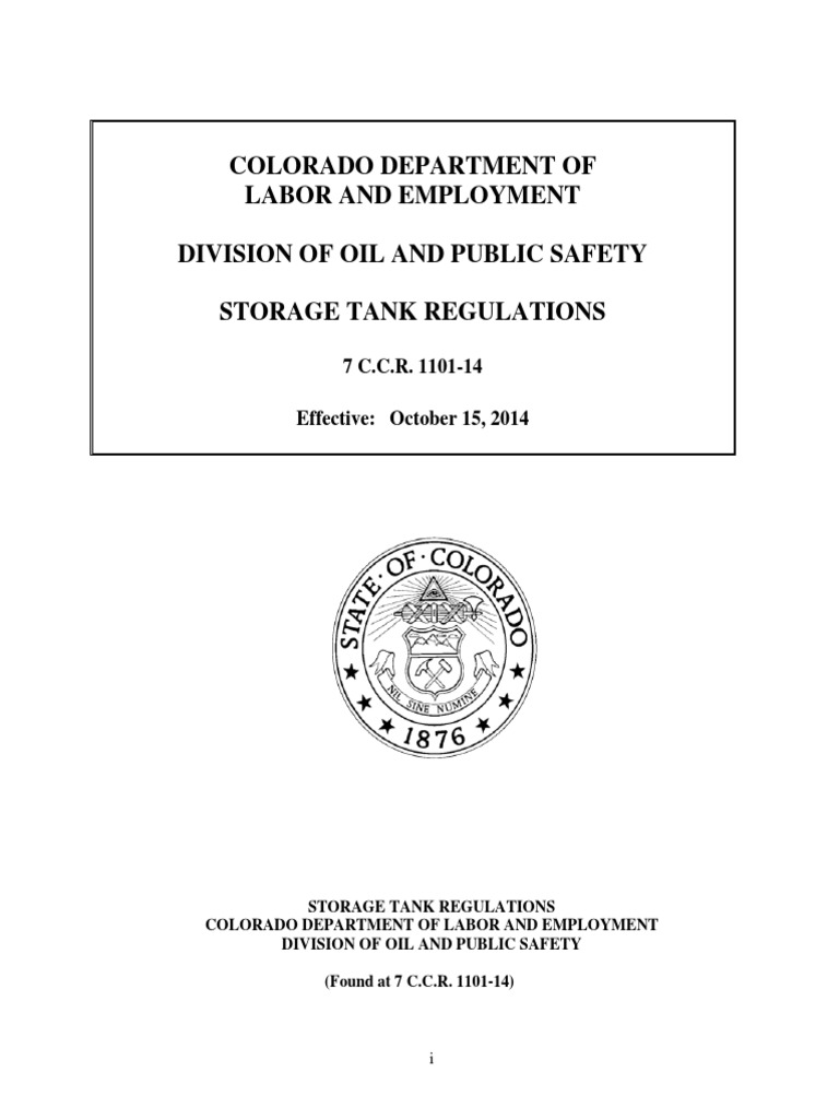 Petroleum Regulations 101514 PDF Resource Conservation And Recovery