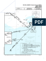 Carta de saída padrão para aeroporto de Santos Dumont