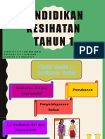 Pendidikan Kesihatan Tahun 1