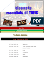 Technique Essential of TOEIC Document