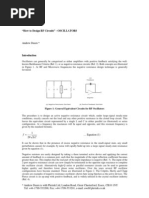 Download How to Design RF Circuits - Oscillators by Abbas Bagherifar SN3398274 doc pdf