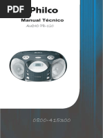 (2) Philco Pb120 Mp3 Usb Ver A