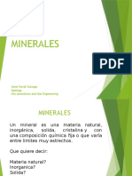 Introducción a Los Minerales Ppt