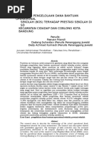Download Hubungan Pengelolaan Dana Bantuan Operasional Sekolah Bos Terhadap Prestasi Sekolah Di Sd Kecamatan Cidadap Dan Coblong Kota Bandung by Laruku Chen Bao SN339833260 doc pdf