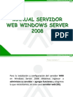 Manual Web Windows Server