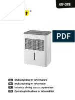 Dehumidifier Manual