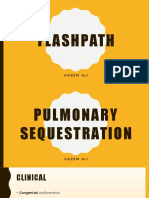 FlashPath - Lung - Pulmonary Sequestration