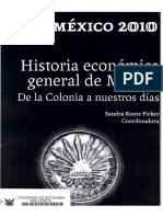 Kuntz Coord 2010 Historia Economica General de Mexico