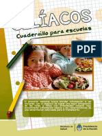 Celiacos Cuadernillo para escuelas 2017