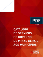 Catalogo de Serviços Do Governo de Minas Gerais Aos Municípios