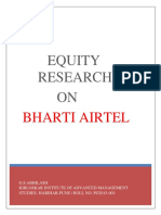  Airtel Equity Research Report