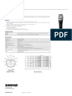 Shure PG 57 XLR Guide