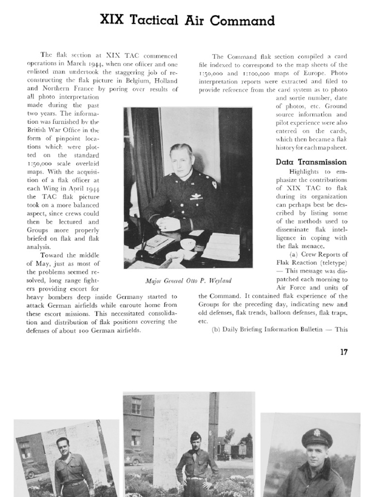 WWII 19th Tactical Air Command | PDF | Anti Aircraft Warfare | Gun