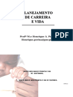 Palestra Sobre Plano de Carreira e Vida