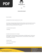 Proposal Letter for Institute