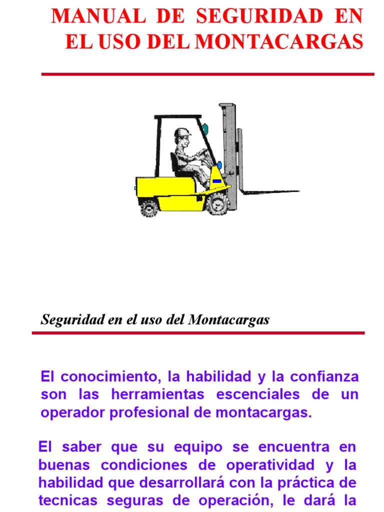 Seguridad en Montacargas 2 | PDF | Máquina elevadora | Science