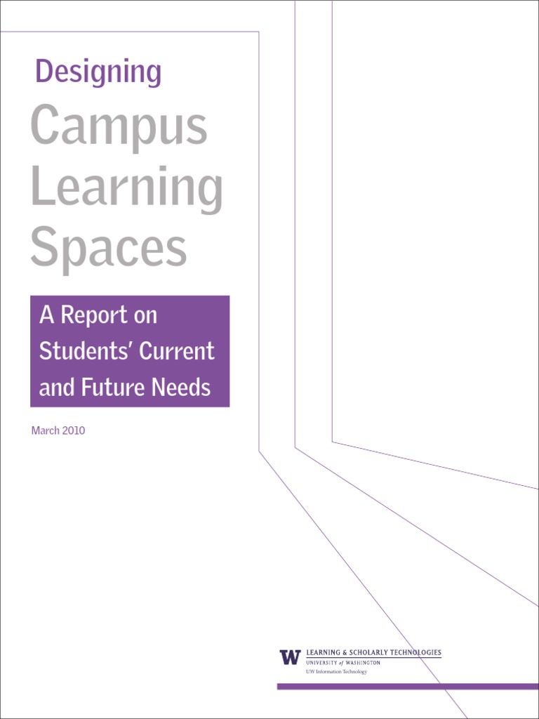 Designing Campus Learning Spaces | PDF | Laptop | Survey Methodology