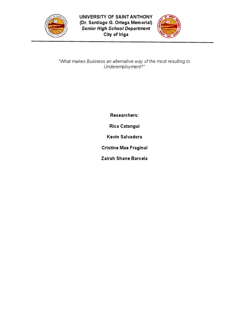 Published research papers examples image