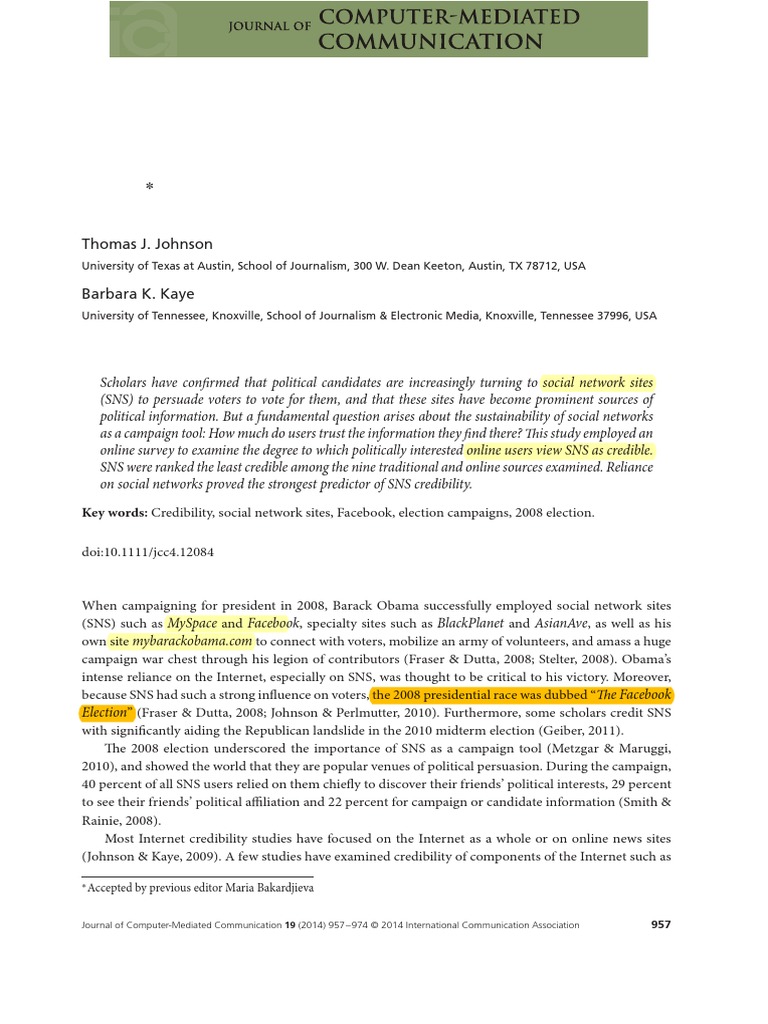 Johnson Et Al2014Journal of ComputerMediated Communication PDF