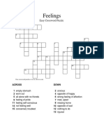 Feelings Puzzle PDF