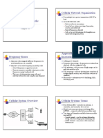 Cellular Network Organization