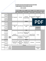 Jadual Pelatihan PraTugas FKFT2009