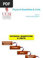 O Levels Notes Chapter 1 Physical Quantities And Measurements