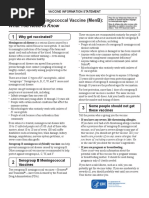 What You Need To Know: Serogroup B Meningococcal Vaccine (Menb) : 1